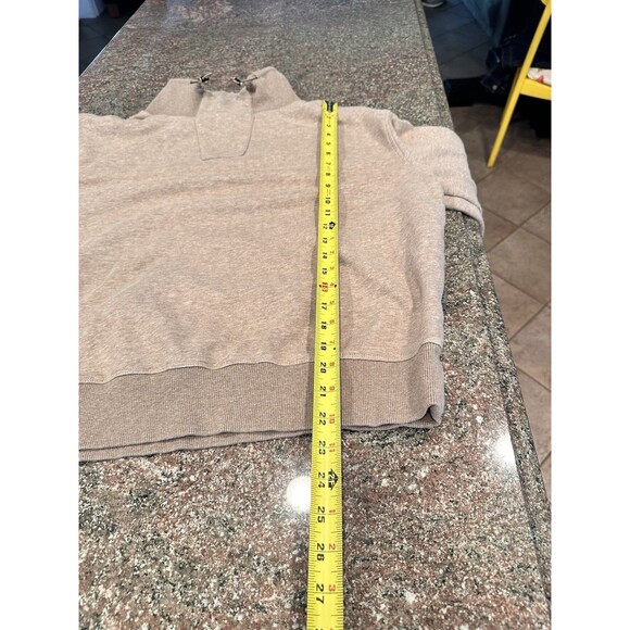 Varley  pullover sweatshirt peached  Marl athleisure minimalist Small ling sleev - Picture 5 of 13